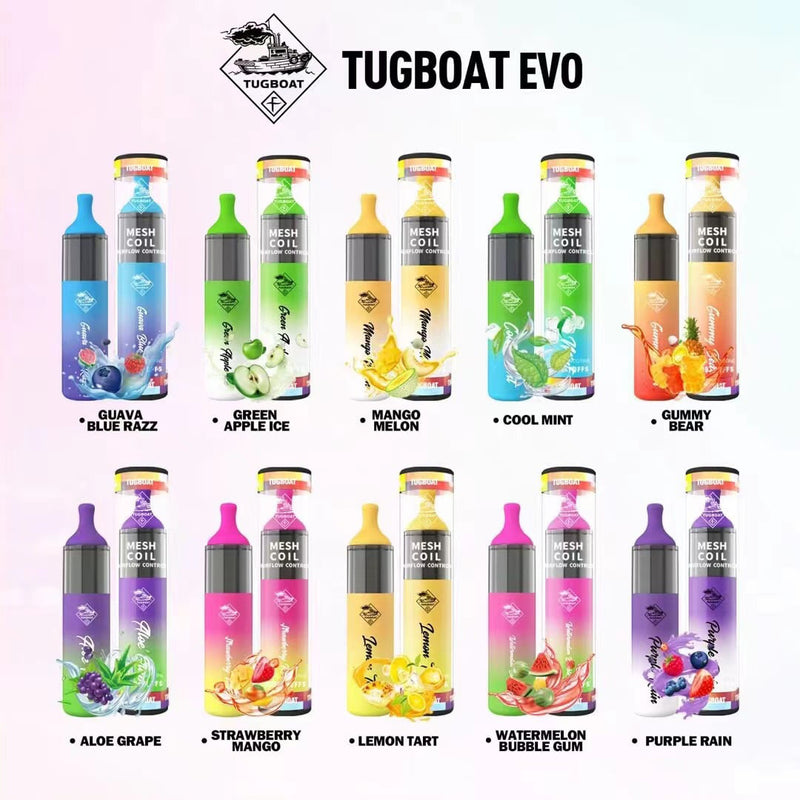 TUGBOAT EVO 4500 PUFFS DISPOSABLE